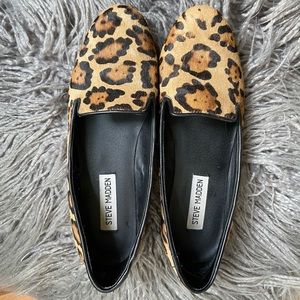 Steve Madden Leopard Loafers